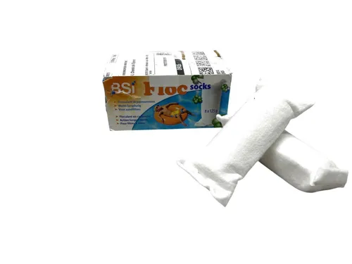 Flockungsmittel für Schwimmbad Floc Socks BSI 125 g - Set 8 Stück