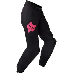 FOX 180 Blackout Damen Motocross Hose, schwarz, Größe M 32 - Motorradhosen mit Remotion® Stretchbund für perfekten Sitz, RAP für ergonomische Passform und hitze- sowie abriebfesten Kniepanels für maximale Robustheit.