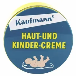 Kaufmanns Haut und Kindercreme - Arzneimittel für die ganze Familie, schützt empfindliche Haut von Babys und Kleinkindern und bewahrt sie vor Wundwerden im Windelbereich.