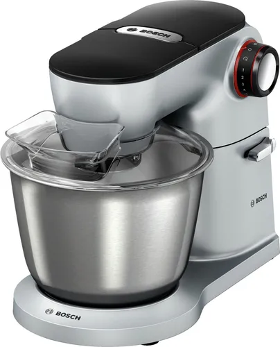 Bosch Küchenmaschine OptiMUM MUM9D33S11 - 5,5 L Edelstahl-Schüssel, 1300 W-Motor mit Smart Dough Sensor für perfekte Teige und vielseitiges Profi-Zubehör
