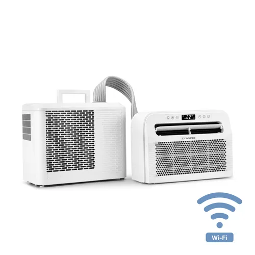 Trotec Camping Klimagerät PAC-C 1500 S WiFi - Mobiles Klimagerät für Wohnwagen und Wohnmobile, mit WiFi-Steuerung für komfortable Anpassungen unterwegs.