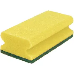 Sito Pad-Schwämme groß, abrasiv (normal / medium), 10 Stück gelb-grün