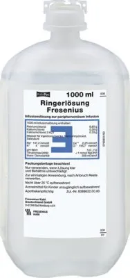 Ringer Lösung Fresenius Plastik Infusionslösung Inhalt: 10000 ml
