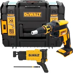 DeWalt DCF 620 NT Akku Trockenbauschrauber 18 V - Akkuschrauber mit 30 Nm Drehmoment und bürstenlosem Motor für effizientes Arbeiten, ideal für Trockenbauprojekte. Inklusive TSTAK Aufbewahrungssystem.