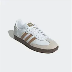 adidas Originals SAMBA OG Sneaker in Weiß 42 EU - Sportliche Sneakers mit hochwertigem Obermaterial aus Leder und Synthetik. Ideal für den Alltag und Freizeit. Bitte eine Größe größer bestellen!