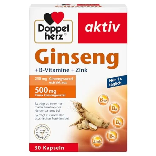 Doppelherz aktiv Stress - gute Nerven Tabletten 30 St - Nahrungsergänzungsmittel für Stressbewältigung, unterstützt die Nerven und fördert das Wohlbefinden in stressigen Zeiten.