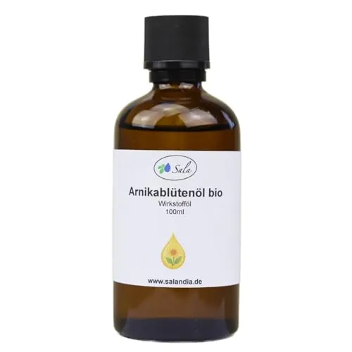 Sala Arnikaöl Arnikablütenöl Mazerat BIO 100 ml Glasflasche