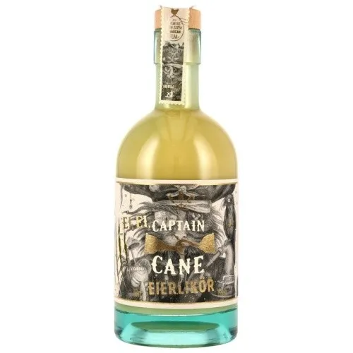 Captain Cane I Feinste Rumsorten aus der Karibik - 700 ml, 40% Vol. mit exotischen Noten von Banane, Vanille, Kokos und Karamell, ideal für Genussmomente oder Cocktails
