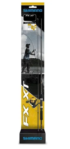 Shimano FX XT Spinncombo 1,80m / 3-14g + FX 1000 Rolle + Schnur Angelset