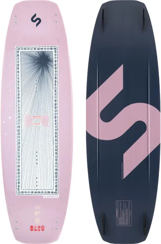 SLINGSHOT CONTRAST Wakeboard 2025 - 138 - Vielseitiges Wakeboard für alle Fahrstile, ideal für Boots- und Cable-Wakeboarding. Mit Atomic Wood Core und Signature Flex Tips für optimale Leistung und Druckfähigkeit im Park!