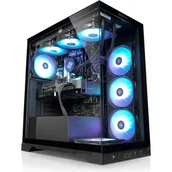 Kiebel Invader 12 Gaming-PC - High-Performance für Gamer - Computer mit Intel Core i7-12700KF, RTX 5070 und 32 GB RAM. Genießen Sie beeindruckende Gaming-Erlebnisse in UltraHD dank leistungsstarker Komponenten und Wasserkühlung.