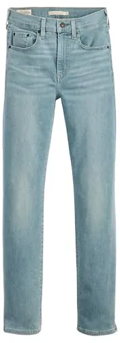 High Rise Straight Most Likely 724 Jeans - Vielseitige Passform mit hohem Bund und modernem, geradem Bein. Hergestellt aus Vintage-Stretch für maximalen Komfort und mit recyceltem Wasser produziert, um Ressourcen zu schonen.