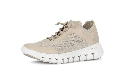 Gabor Damen Low-Top Sneaker mit Best Fitting, 41 EU - Elegante Low-Top Sneaker für Damen, kombiniert mit hochwertigem Lack-Obermaterial und leichtem Komfort. Ideal für Freizeit und Business, mit flachem Absatz für optimalen Tragekomfort.