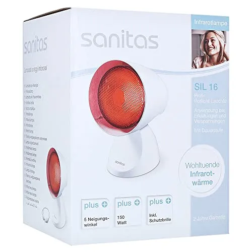 Rotlichtlampe 150 Watt - Dr. Junghans - Lichttherapiegerät zur Schmerzlinderung und Muskelentspannung, ideal für die gezielte Behandlung von Verspannungen und Schmerzen.