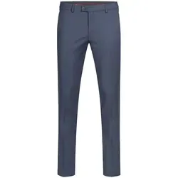 GREIFF Herren Hose Slim Fit Größe 50 Dunkelblau Modell 1327 - Moderne Slim Fit Herren-Hose in Dunkelblau mit elastischem Bund für optimalen Tragekomfort. Atmungsaktiver Stoff und insgesamt 4 praktische Taschen machen sie ideal für den Alltag.