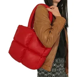 Lederjacken24 Handtasche Alara, Damen Lederhandtasche aus Lammnappa rot - Elegante Handtasche aus 100% echtem Lammnappa, bietet viel Platz mit Einschub- und Reißverschlussfächern, perfekt für den Alltag.