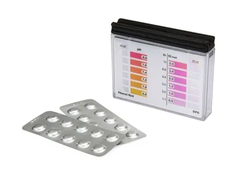 Steinbach 079000 Testkit für pH-Wert und freies Chlor - Praktisches Testkit zur Überprüfung von pH-Wert und Chlor im Poolwasser. Ideal für die optimale Wasserpflege und einfache Handhabung.