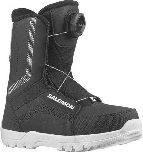 SALOMON WHIPSTAR BOA Boot 2025 - Junior Snowboard Boots - Junior Snowboard Boots mit BOA Fit System für einfache Anpassung und Evolution-Fußbett, das mitwächst. Ideal für kleine Shredder, die Komfort und Sicherheit im Schnee suchen.
