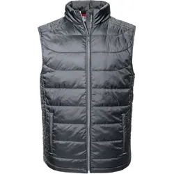 Russell Herren Weste "Nano" RW7545 - XL (Eisen) - Leichte, atmungsaktive Weste mit Aquapel-Technologie. Ideal für den aktiven Einsatz, schützt vor Wind und Nässe. Praktische Taschen sorgen für sicheren Stauraum.