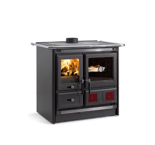La Nordica Küchenofen | Rosa L 5.0 | Stahl schwarz | 9,5 kW