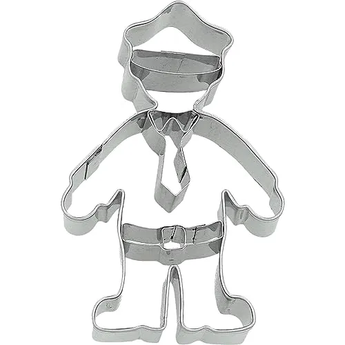 Birkmann, Ausstechform Polizist, Edelstahl, spülmaschinengeeignet, 199217