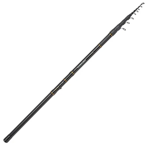 Trout Master Rute Telereglable 500 - Hochwertige Forellenrute - Angelruten & Stöcke, Telerute mit 500 cm Länge, ideal für Süßwasserangeln und perfekt für Forellen, leicht und handlich mit nur 350 g.
