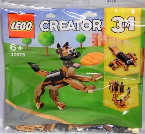 Lego Promo Polybag 30578 Creator Schäferhund Schlange Krebs 3 in 1 NEU NEW RAR
