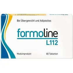 Formoline L112 Tabletten zum Abnehmen - Diätprodukt und Fettbinder, der bis zu 2/3 der verzehrten Nahrungsfette bindet und so die Fettaufnahme vermindert. Klinisch geprüft und ideal zur Unterstützung einer Diät.