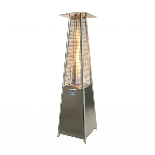 ACTIVA Heizstrahler Terrasse Pyramide Cheops II - Heizstrahler für Terrasse mit Duran Schott Glasröhre, bietet sofortige Wärme und beeindruckendes Design für gemütliche Abende im Freien.