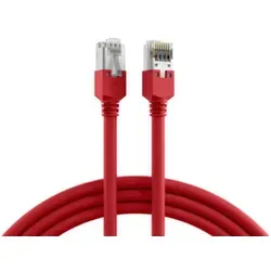 EFB RJ45 Patchk. HRS TM11 S/UTP Dätwyler UNINET4P 0,15m rot