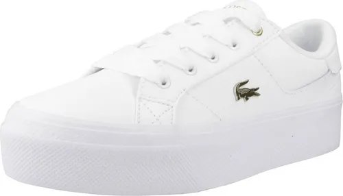 Lacoste Herren Low-Top Sneaker T-Clip 0120 2 SMA - Hochwertige Low-Top Sneaker aus Glattleder für Business und Freizeit, mit flachem Absatz und bequemem Klettverschluss für einfachen Einstieg.