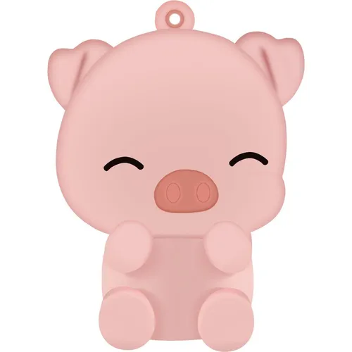 Celly PBPIG Powerbank Rosa - Kompakte Powerbank mit 20.000 mAh, ideal für unterwegs und sorgt für ständige Energieversorgung Ihrer Geräte.