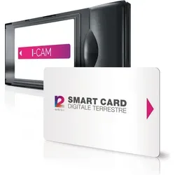 Sky I-CAM HD Conditional-Access Modul - Schwarz/Pink/Weiß - Vielseitiges CI+ HD-Modul für TV-Zubehör, mit WLAN und Smartcard. Kompakt und leicht für einfache Installation und Nutzung.