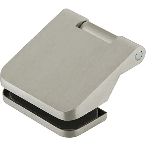 Glastürband OFFICE Junior LM niro elox.80kg f.3-tlg.DORMA-GLAS - Türsicherungen, ideal für ESG-Glas mit einer Dicke von 8 mm oder 10 mm, max. 55 kg Flügelgewicht, robuste Aluminiumkonstruktion mit abgerundeten Ecken für ein elegantes Design.