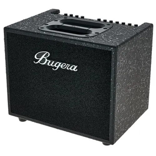 Bugera AC60 Akustik Combo - Multimedia Audio HiFi Stereoverstärker mit 60 Watt Leistung und 16 Effekten für einen vielseitigen Klang, ideal für Live-Auftritte und Proben.