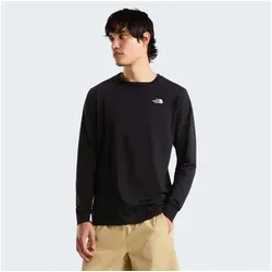 The North Face Herren Evolution Simple Dome Langarm-T-Shirt - Bequemes Langarm-T-Shirt aus weicher Poly-Baumwollmischung, ideal für Freizeit und Alltag. Hergestellt aus recycelten Materialien, fördert es nachhaltigen Konsum und bietet hohen Tragekomfort.