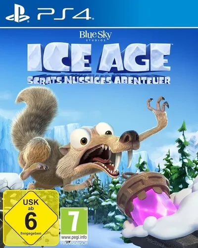 Ice Age: Scrats Nussiges Abenteuer (PS4) - Neu und OVP - Familienfreundliches Abenteuer für PS4, ideal für Kinder ab 6 Jahren, mit spannenden Levels und lustigen Charakteren aus Ice Age.