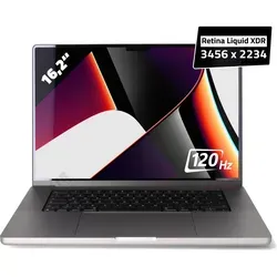 Apple MacBook Pro 16 2021 Notebook 16,2 Zoll M1 Max 32GB 512GB SSD Space Gray - Grau