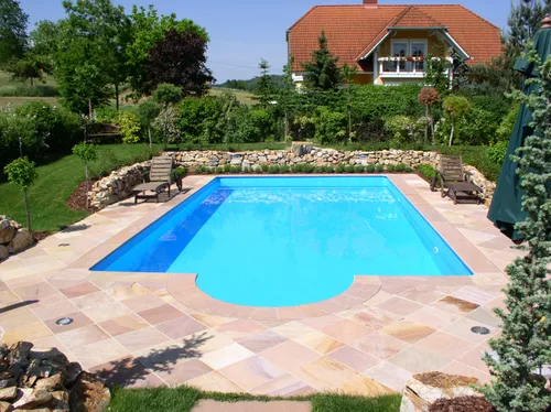 Steinbach Swimming Pool "Ökopool Classic de Luxe 3", 800 x 400 x 145 cm, ohne Römertreppe