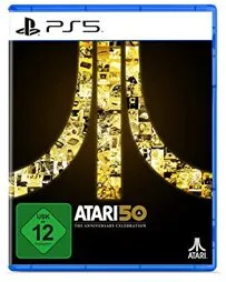 Atari 50 The Anniversary Celebration - PS5 - Spiele für PlayStation 5, interaktive Reise durch 50 Jahre Videospielgeschichte mit über 100 spielbaren Klassikern und sechs neuen, aufregenden Spielen.