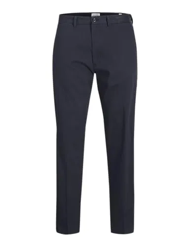 JACK & JONES Male Hose Relaxed Fit - Wanderhose im Relaxed Fit, gefertigt aus 78% Baumwolle und 20% recycelter Baumwolle für hohen Tragekomfort und Nachhaltigkeit.