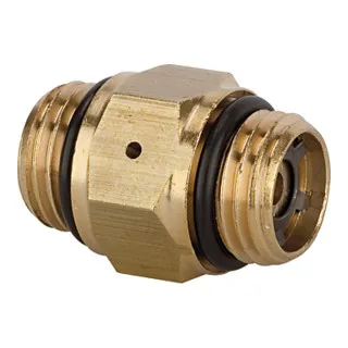 Mini-Druckregler 2x G 1/4" A, 4 bar - Zubehör für Klima & Heizen, voreingestellter Druckregler für optimale Druckverhältnisse, ideal für Blaspistolen und zur Reduzierung von Energiekosten.