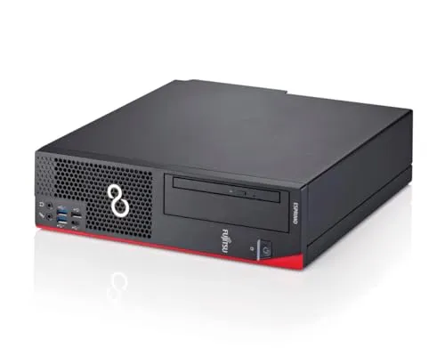 Fujitsu Esprimo D958 Mini PC mit Intel Core i5 8500 - Leistungsstarker Mini PC für Büro und Home Office. Ausgestattet mit 256 GB SSD und 8 GB RAM, bietet er zuverlässige Performance und effizienten Stromverbrauch. Inkl. Windows 11 Pro und DVD Brenner, generalüberholt mit 24 Monaten Garantie.