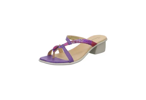 Think! Damen VIVI chromfrei gegerbte Sandale in ELECTRIC/KOMBI 9010 - Nachhaltige Sandale mit flexibler Laufsohle für hohen Tragekomfort und Alltagstauglichkeit.