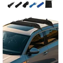VEVOR Aufblasbarer Dachgepäckträger-Pads 95 cm - Universal-Dachträger für Kajaks und Surfbretter, bis 40 kg belastbar, einfach zu installieren und schützt Ihr Autodach vor Kratzern.