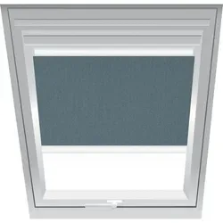 Original Roto Verdunkelungsrollo ZRV - Dunkelgrau für Designo R6/R8, i8 und Classic 64/84 - Dachfenster Rollo mit nahezu vollständiger Verdunkelung, robuste Materialien und einfache Montage für optimalen Sichtschutz.