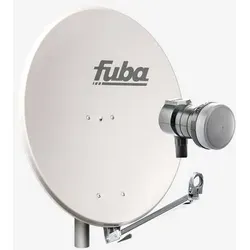 Fuba Satellitenschüssel Komplettset DAL 801 G - Montagefreundliche SAT-Komplettanlage für HDTV, UHD 4K/8K und 3D. Robuste Alu-Schüssel mit optimierter Mobilfunkabschirmung für hohe Signalstabilität.