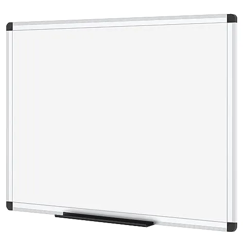 VIZ-PRO Magnetisches Whiteboard 120 x 90 cm Trocken abwischbare Tafel für Zuhause Küche Büro Wandtafeln