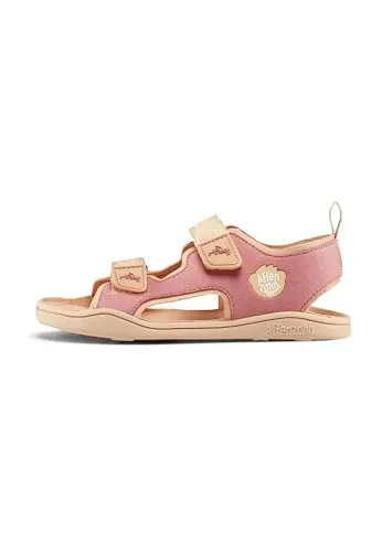 Affenzahn Sandale Vegan Airy - Rutschfest, Flexibel und Leicht für den Sommer, Größe 21-32, Flamingo - Rosa - Kindgerechtes Design mit Klettverschluss für schnelles An- und Ausziehen. Dünne, flexible Sohle ermöglicht ein gutes Gefühl für den Untergrund. 100% vegan und aus hochwertigen Materialien, ideal für kleine Entdecker!