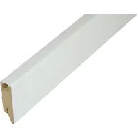 Kosche Lichtleiste mit Kunststoffdiffuser 2.500 x 70 x 19 mm Weiß-Grundiert